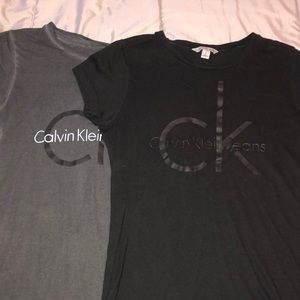 2 Calvin Klein shirts